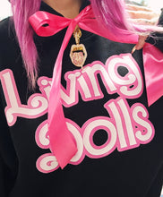 Load image into Gallery viewer, Barbie Dangerous Unisex Hooded Sweat - Black
