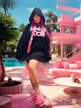 Load image into Gallery viewer, Barbie Dangerous Unisex Hooded Sweat - Black

